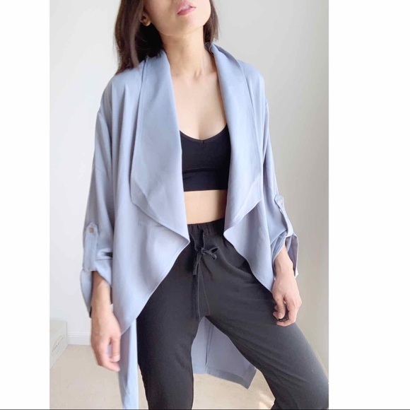 CHICBOMB LAPEL COAT - Picture 3 of 6